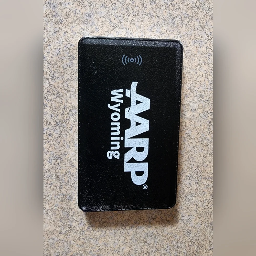 Portable Charger Power Bank & AARP Cup NWOT